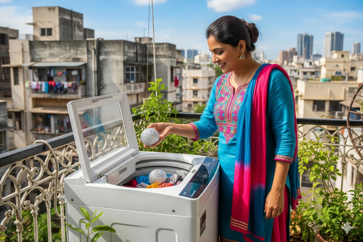 कपड़े धोते समय वॉशिंग मशीन में लोग क्यों डाल रहे एल्युमिनियम फॉइल? फायदे जानकर आप भी करेंगे ट्राई