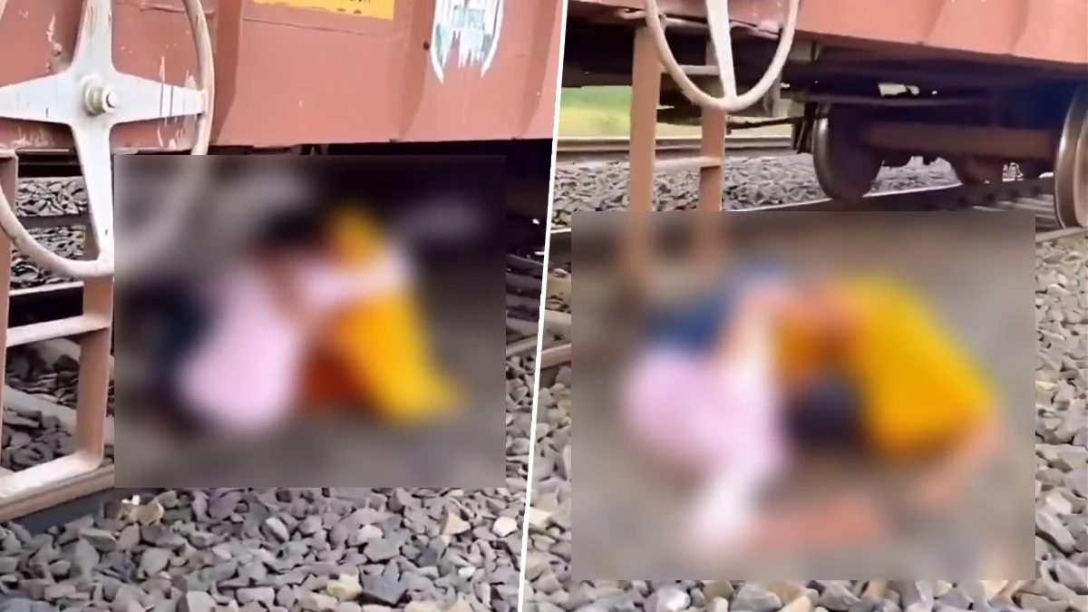 Viral Video: लापरवाही की हद है! मालगाड़ी के नीचे कपल करने लगा रोमांस, अचानक शुरू हुई ट्रेन, बाल बाल बचे दोनों, लखनऊ का वीडियो आया सामने