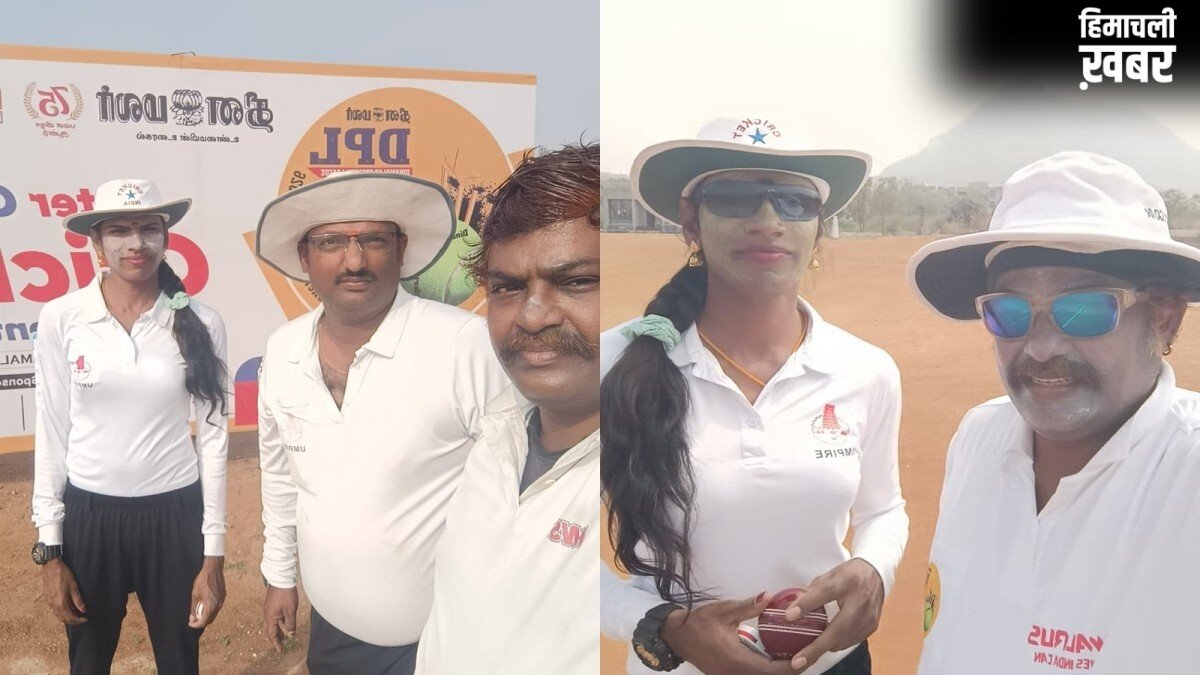 जिसे गेट पर रोका गया, वही बनीं मैदान की ‘मैम’: तमिलनाडु की पहली ट्रांसजेंडर अंपायर रितिका श्री की कहानी