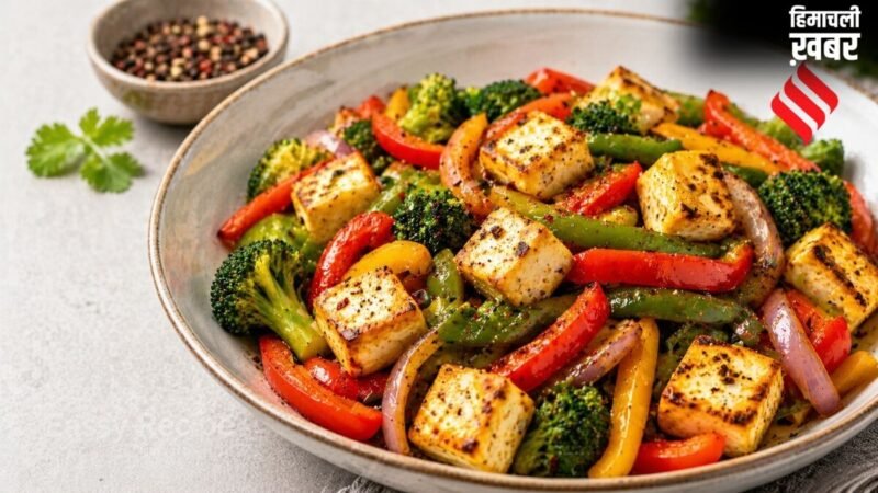 गर्मी में खाना है कुछ हल्का और स्वादिष्ट, तो ट्राई करें पनीर वेज स्टर-फ्राई