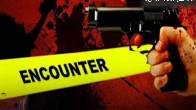 ट्रिपल मर्डर के आरोपी से पुलिस की मुठभेड़, बर्थडे पार्टी में केक लगाने को लेकर किए मर्डर