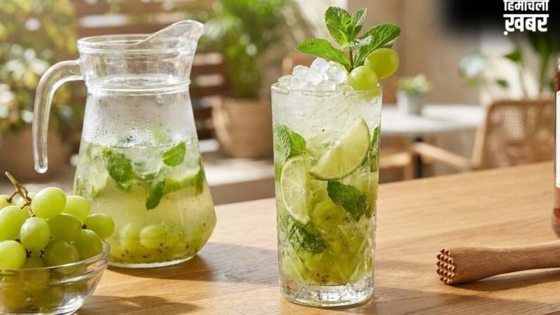 सोडा-नींबू पानी छोड़िए! इस Summer ट्राई करें Grapes Mojito, Recipe है बेहद आसान