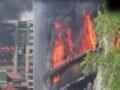 गाजियाबाद: इंदिरापुरम के गौड़ ग्रीन एवेन्यू में लगी भयावह आग, दिल्ली-मेरठ एक्सप्रेसवे तक दिखा धुएं का गुबार