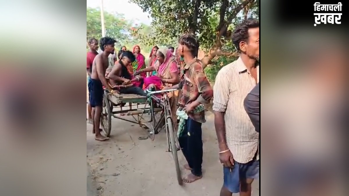 दुष्कर्म के बाद महिला का रेता गला, एम्बुलेंस नहीं मिली तो साइकिल के ठेले पर अस्पताल ले गए परिजन, हालत नाजुक