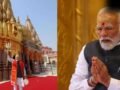 काशी में PM मोदी का सबसे बड़ा रोड शो, बाबा विश्वनाथ मंदिर में की पूजा-अर्चना