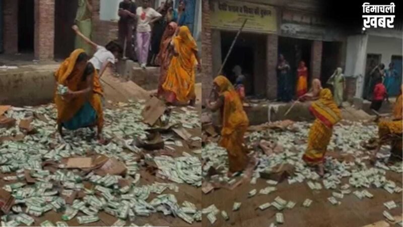 ‘गांव से हटाओ ठेका’… इटावा में महिलाओं का हल्ला बोल, लाखों की शराब सड़कों पर फेंकी; जमकर की तोड़फोड़