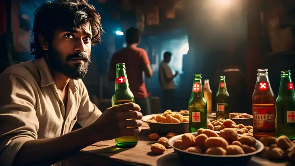 beer ke sath bhool kar