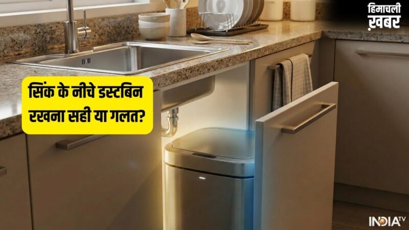 Kitchen Dustbin Direction: सिंक के नीचे डस्टबिन रखना सही या गलत? जानिए किचन में कूड़ेदान रखने की सही दिशा​