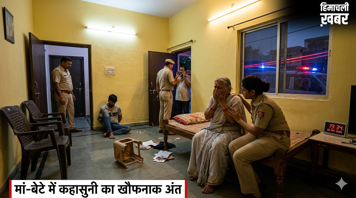 UP BIG NEWS: मां-बेटे में कहासुनी का खौफनाक अंत, एक ने खा लिया जहर, तो दूसरे की सदमे ने ली जान