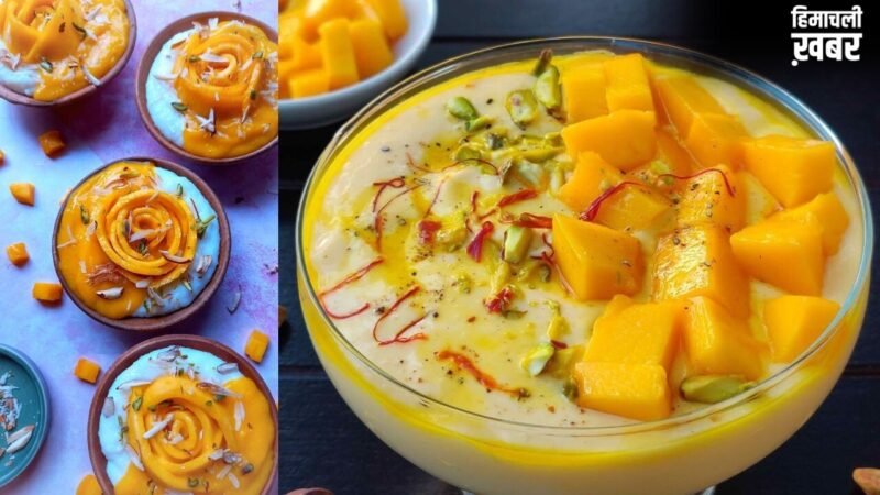 पके आम में चावल मिलाकर बनाएं Mango Phirni, झटपट तैयार करें स्वीट डिश ​