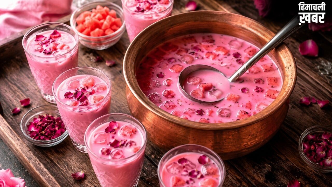 गुलाब और तरबूज से बनाएं ठंडा-ठंडा Rose Milk Fruit Punch, स्वाद ऐसा कि दिल खुश हो जाए