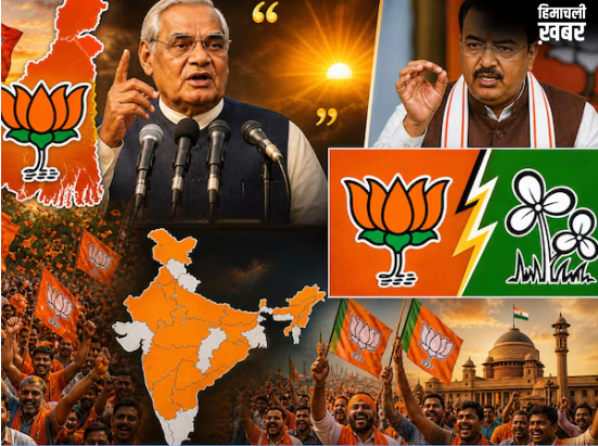 अंधेरा छटेगा कमल… अरब सागर से गंगासागर तक खिला कमल, सच साबित हुई ‘अटल’ भविष्यवाणी