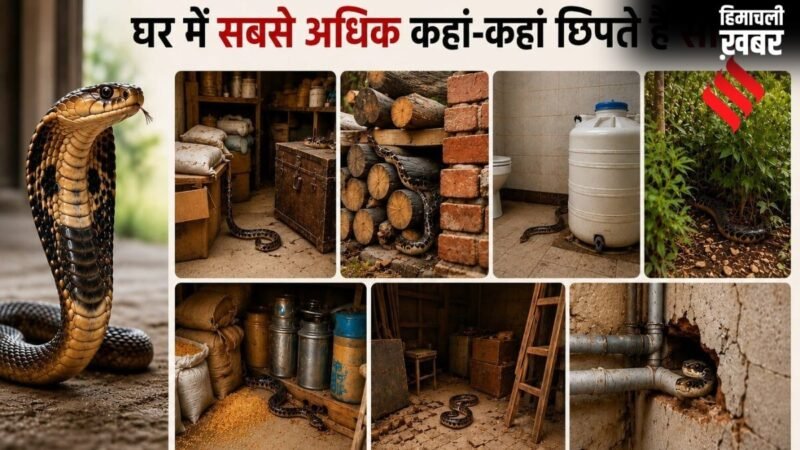 गर्मी में घर की इन 7 जगहों पर सबसे ज्यादा छिपते हैं सांप, ऐसे बरतें सावधानी​