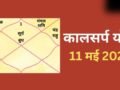 Kalsarp Yog: 11 मई को बनेगा घातक कालसर्प योग, कर्क-कुंभ सहित 4 राशियों के जीवन में बढ़ेगा संघर्ष​