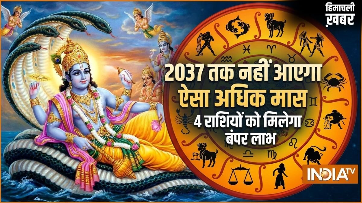 Adhik Maas 2026: अधिक मास में बन रहे 3 दुर्लभ महायोग, 2037 तक नहीं आएगा ऐसा महीना; इन 4 राशियों को मिलेगा महालाभ!​