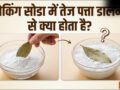 बेकिंग सोडा में तेज पत्ता डालकर क्यों रख रहे हैं लोग, जानिए इससे क्या फायदा होता है​