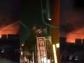 गाजियाबाद में AC के सर्विस सेंटर में लगी भीषण आग, कई धमाकों के साथ फटे एसी गैस सिलेंडर और कंप्रेसर, एक शख्स की मौत​