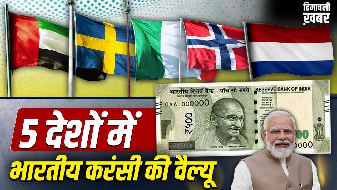 इटली, UAE, स्वीडन…भारत के 500 रुपए उन 5 देशों में कितने हो जाते हैं जहां जाएंगे PM मोदी?​