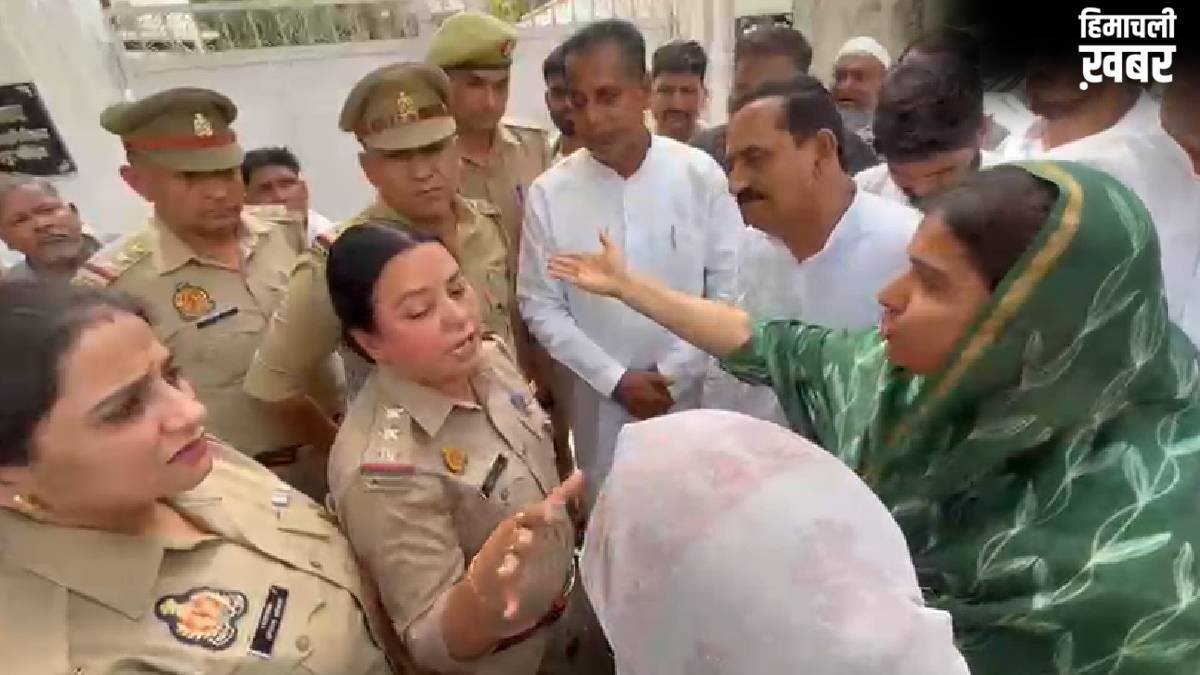 सपा सांसद इक़रा हसन का दावा- 'पुलिस ने गिरफ्तार करके थाने में बैठाया', DIG के साथ बहस