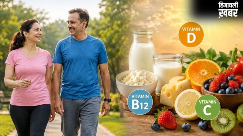 40 से 50 की उम्र के बाद ये 3 Vitamins जरूर शामिल करें, हड्डियों और ब्रेन की सेहत में हो सकता है सुधार, एक्सपर्ट से जानिए कैसे​