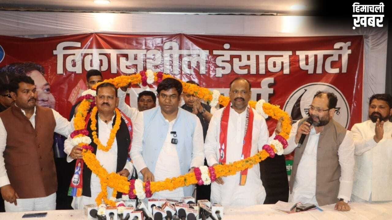 चुनाव से पहले ओपी राजभर को झटका, प्रदेश अध्यक्ष प्रेम चंद्र कश्यप और पूर्व मंत्री अच्छे लाल निषाद ने थामा VIP का दामन
