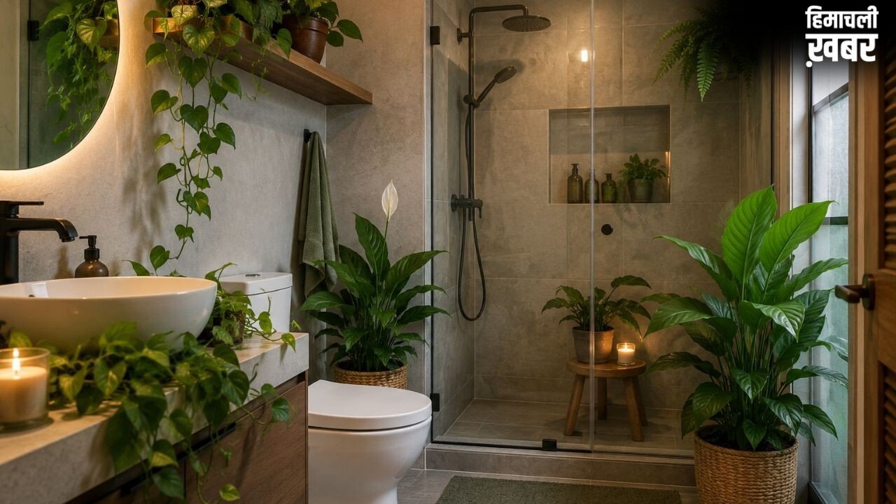 Bathroom की कम रोशनी और नमी में भी हरे-भरे रहेंगे ये पौधे, कम देखभाल में घर को मिलेगा लग्जरी लुक​