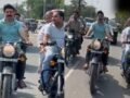 बीजेपी विधायक ने बिना हेलमेट पहन कर चलाई बुलेट, फिर पुलिस को फोन कर कहा- अब काटो मेरा चालान​
