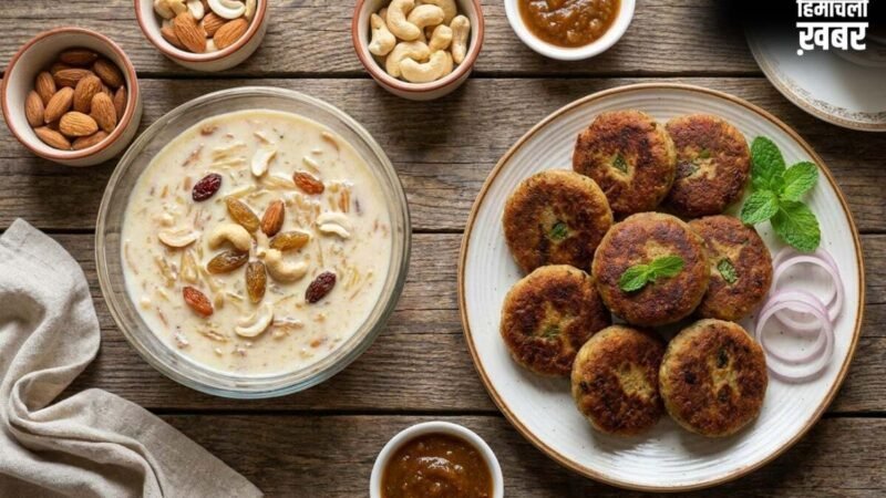 Bakrid 2026 की दावत होगी खास, घर पर बनाएं शीर खुरमा और Shami Kebab, देखें Easy Recipe​