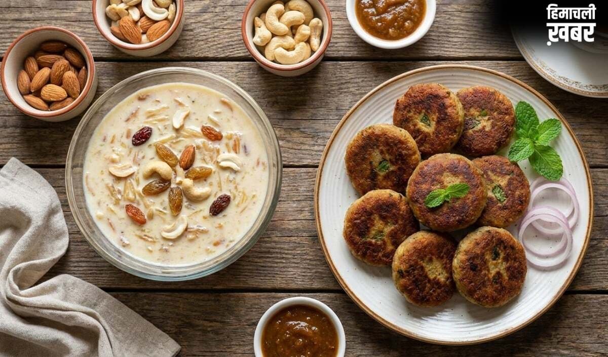 Bakrid 2026 की दावत होगी खास, घर पर बनाएं शीर खुरमा और Shami Kebab, देखें Easy Recipe
