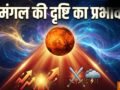 Mangal Ki Drishti: 21 जून तक कर्क, वृश्चिक सहित 3 राशियों पर है मंगल की दृष्टि का प्रभाव, जानें शुभ-अशुभ प्रभाव​
