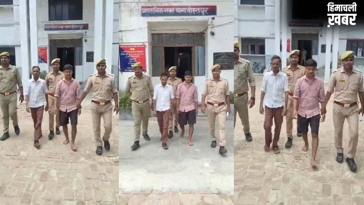 सुल्तानपुर में जमीन के टुकड़े के लिए बेटे ने पिता का गला दबाकर मार डाला, शव नाले में फेंका; पोते के साथ अरेस्ट​