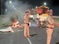 दिल्ली-लखनऊ हाईवे पर चलती बाइक बनी आग का गोला, युवक की जिंदा जलकर दर्दनाक मौत​