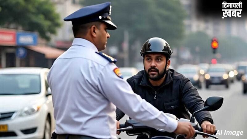 गजब! जिस युवक का चालान काटा, उसी ने खोली पोल; बिना हेलमेट घूमता दिखा नोएडा का ट्रैफिक सिपाही​