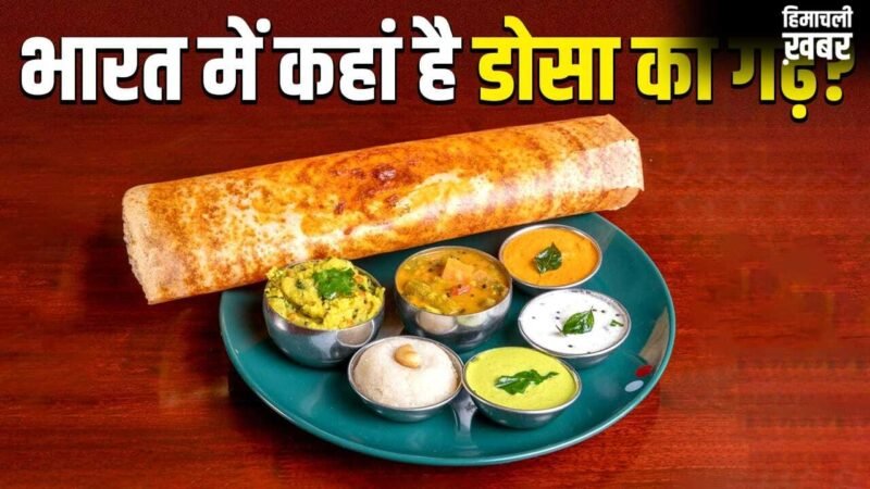 न चेन्नई, न मैसूर, भारत का कौन सा शहर है डोसा ही राजधानी? जिसने ग्लोबल फूड रैंकिंग में लगाई छलांग​