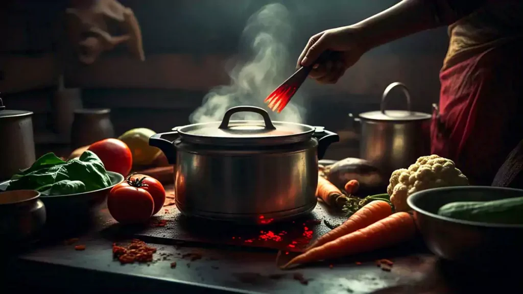 in sabjiyo ko agar cooker