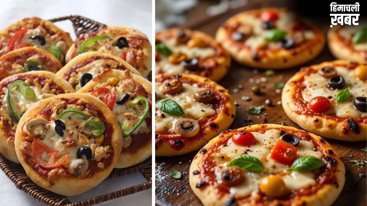 पिज्जा खाने की जिद्द कर रहे हैं बच्चे, मिनटों में ब्रेड और सूजी से बनाएं Mini Pizza, नोट करें 2 रेसिपी​