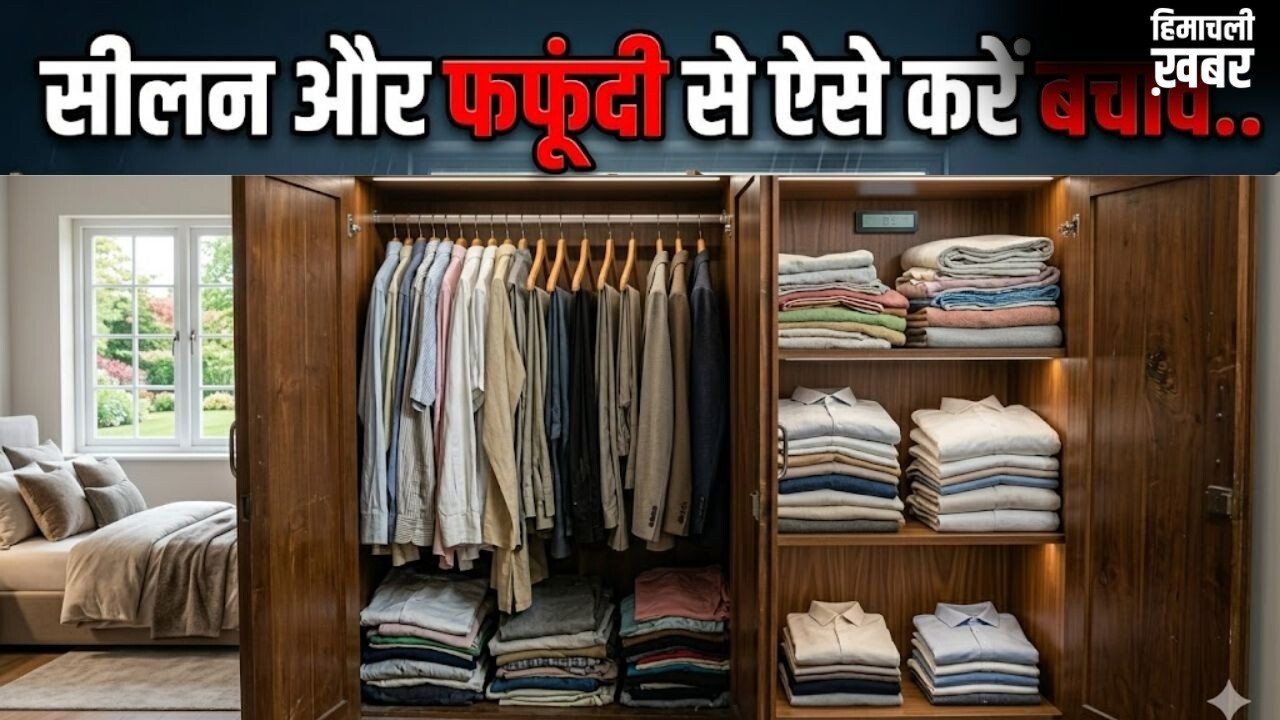 मानसून आने से पहले ही अलमारी में रख दें ये चीजें, नहीं लगेगी फफूंदी​