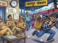 नागपुर-अजनी स्टेशन बने चोरों का फेवरेट डेस्टिनेशन! महिला यात्री के गहने ले उड़ा बाइक सवार चोर