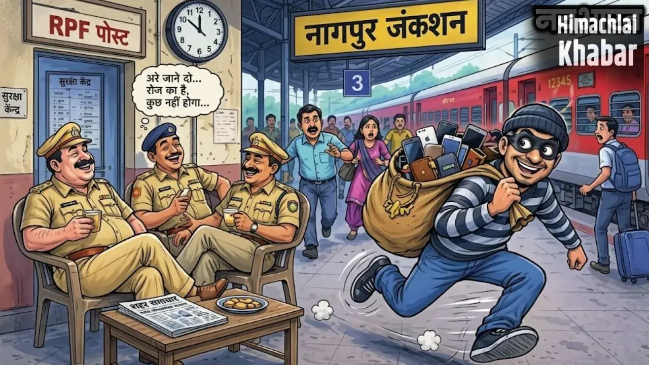 नागपुर-अजनी स्टेशन बने चोरों का फेवरेट डेस्टिनेशन! महिला यात्री के गहने ले उड़ा बाइक सवार चोर