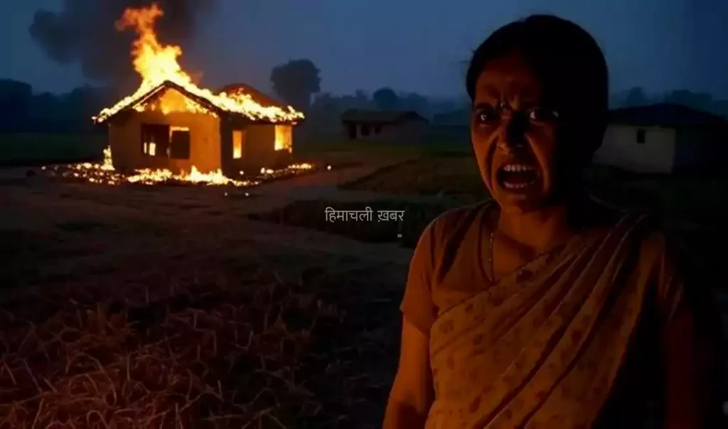 बेवफाई से भड़की प्रेमिका ने फूंक डाला प्रेमी का घर, 2 साल बाद दिया धोखा