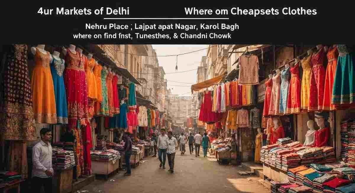 जींस 200 रुपये में, टॉप 100 रुपये का! दिल्ली के ये 4 बाजार नहीं, लड़कियों के लिए ‘जन्नत’ हैं.