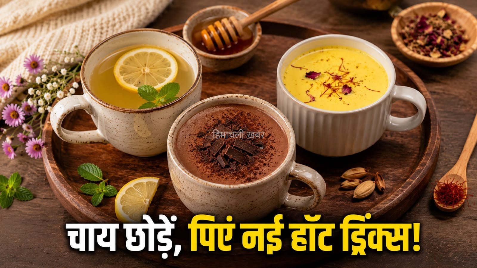 रोज एक जैसी चाय छोड़िए, ट्राई करें नई और टेस्टी हॉट ड्रिंक्स