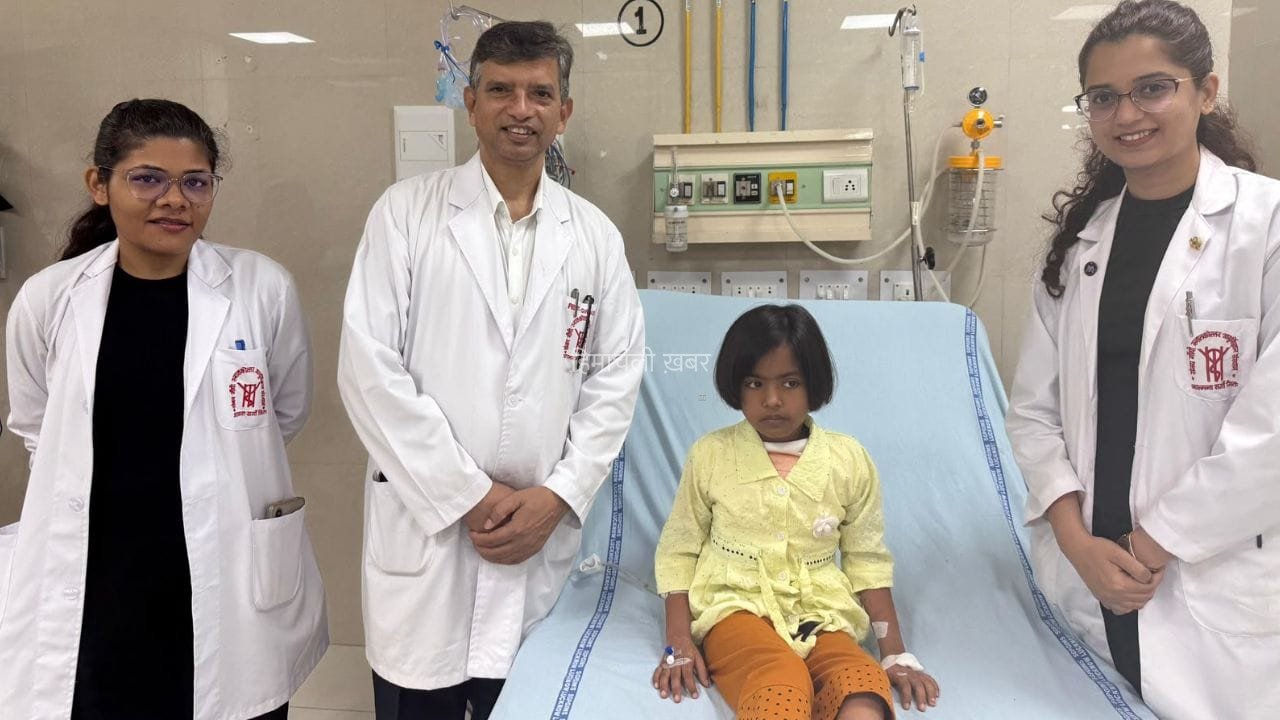 SGPGI के डॉक्टर्स का कमाल… 6 साल की बच्ची की सफल रोबोटिक थायरॉयड सर्जरी
