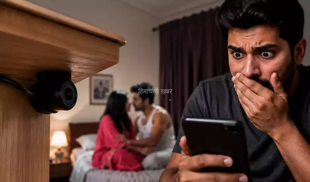 बीवी पर पति को था शक तो कमरे में लगवा दिए चुपके से कैमरा, रिकॉर्डिंग देख कर उड़ गए होश