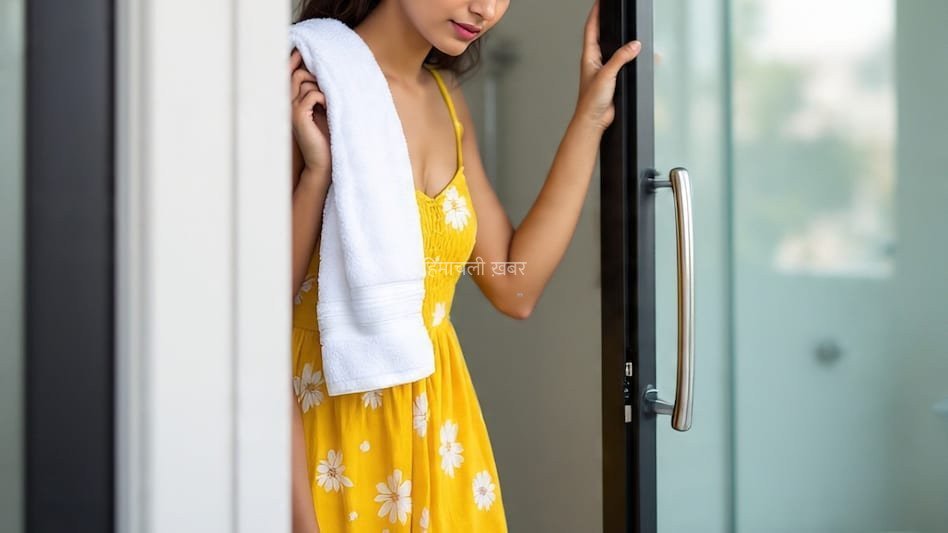 साली बाथरूम से नहाकर निकली तो उसका जीजा उसे देख रहा था। फिर साली ने कर दी ऐसी बात की