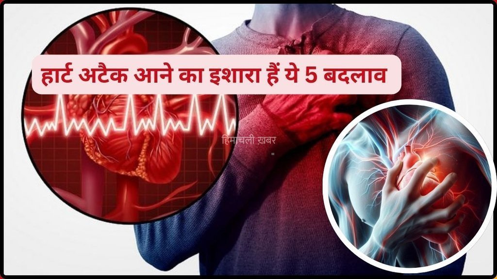 हार्ट अटैक से 1 महीने पहले बॉडी में दिखते हैं ये 5 वॉर्निंग साइन, अभी जान लेंगे इसके लक्षण तो धड़कता रहेगा आपका दिल