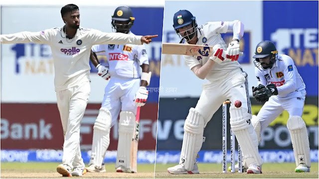 IND vs SL: 10 विकेट लेकर मानव सुथार ने मचाया कहर, श्रीलंका को 165 रन से हराकर भारत ने हासिल की बढ़त​