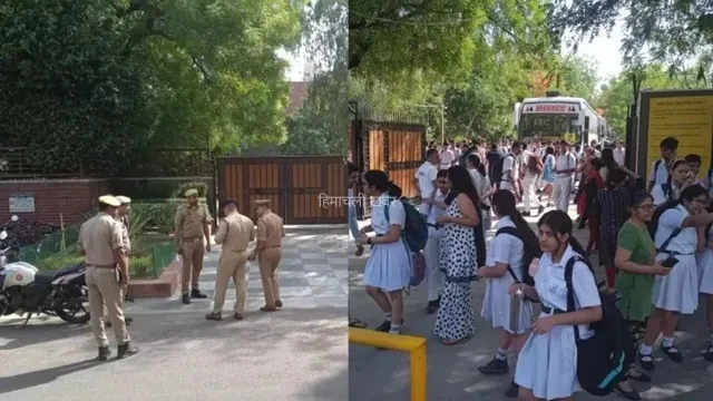 शिमला के दो स्कूलों को बम से उड़ाने की धमकी, डॉग स्क्वाड के साथ जांच में जुटी पुलिस; बच्चों को भेजा गया घर