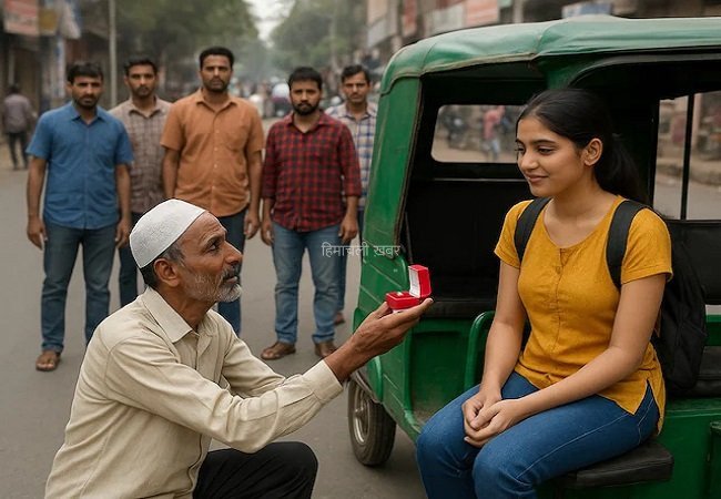 नाबालिग लड़की को अधेड़ ई-रिक्शा चालक ने बीच सड़क कर डाला प्रोपोज, बोला फिल्म देखने चलें फिर जो हुआ वो और भी गज़ब