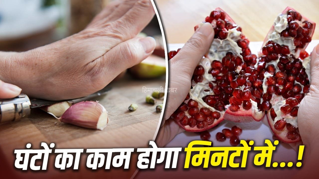 लहसुन से अनार तक… इन 5 चीजों को छीलने में लगेंगे 5 मिनट, आजमाएं ये हैक